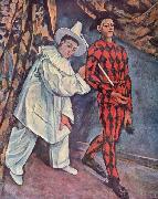Paul Cezanne Fastnacht oil painting artist